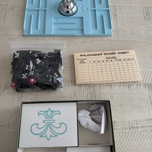 Rare, vintage 1962 3M Bookshelf Series Phlounder a Fast moving word game - Picture 5 of 9